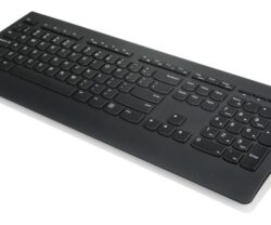 Lenovo 4X30H56854. Keyboard form factor: Full-size (100%). Keyboard style: Straight.
