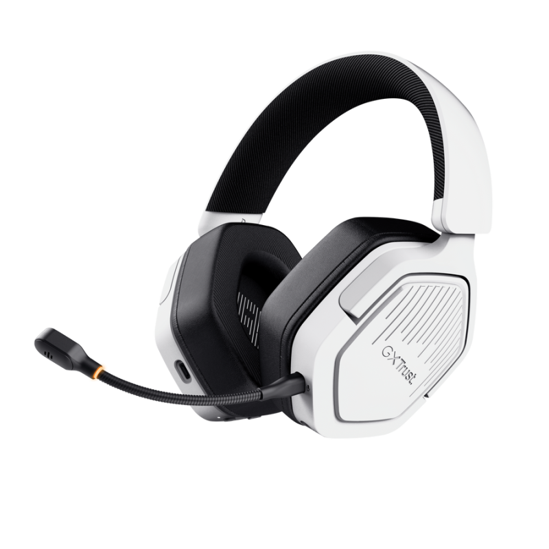 70e3fa6c9b9ae4e1b2bcc52eb4b3bbbe.png Casti Gaming Head-band Trust GXT 493PS Carus, Wireless/Wired, Alb - imagine 1
