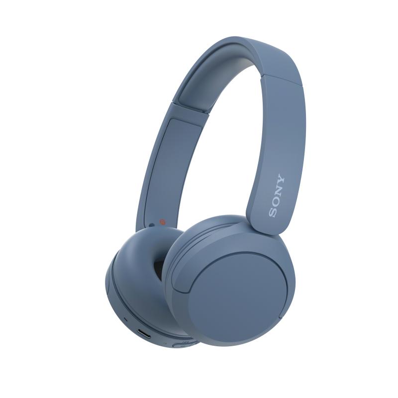 79cda3fc26bf8db270463ef978a3416d.jpeg Casti Head-band Sony WH-CH520, Wireless, Albastru - imagine 1