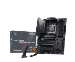 MSI MAG X870E TOMAHAWK MAX WIFI. Processor manufacturer: AMD, Processor