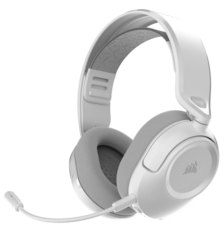 9cfe0ee44492c843840113b60245c40f.png Casti Gaming Head-band Corsair HS35 v3, Wireless/Wired, Alb - imagine 1
