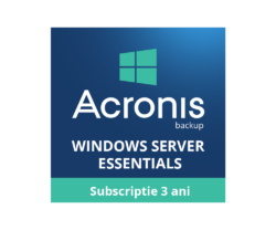 Acronis Backup Windows Server Essentials - 3 ani subscriptie