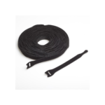 Banda Velcro One-Wrap Strap, 20 x 230 mm, 250 bucati per rola, negru