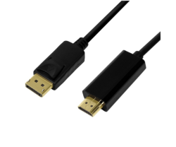 Cablu adaptor DisplayPort la HDMI LogiLink, 5 metri, CV0129