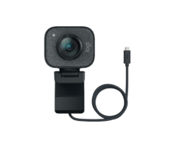 Camera web Logitech StreamCam, USB-C, graphite, 960-001281