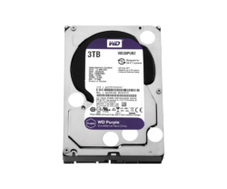 HDD WD Purple, 3 TB, SATA 3, 5400 rpm, 64 MB, 3.5 inch