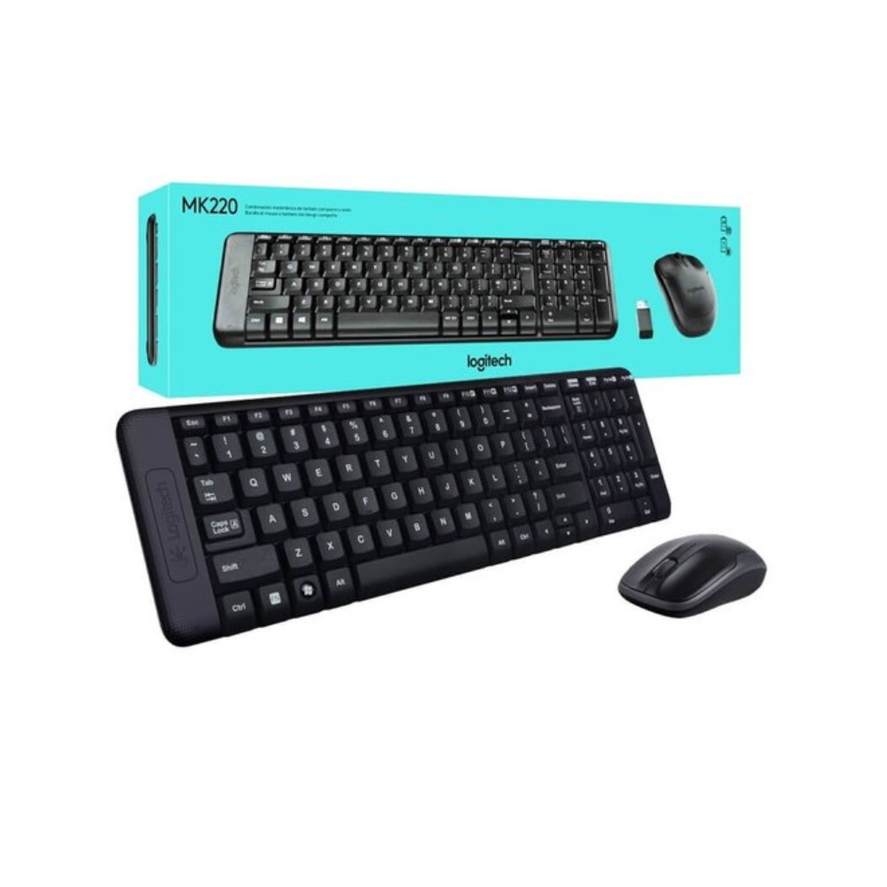 Logitech MK220 | Kit tastatura + mouse | 920-003168 | Qmart.ro