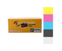 Ribon color Zebra ZXP7, YMCKO, paneluri scurte