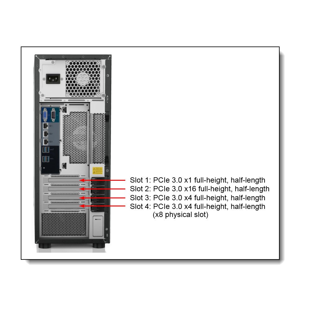 Server Lenovo ThinkSystem ST250 - Xeon E-2224