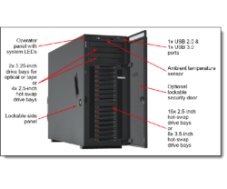 Server Lenovo ThinkSystem ST550 - Xeon Silver 4210R