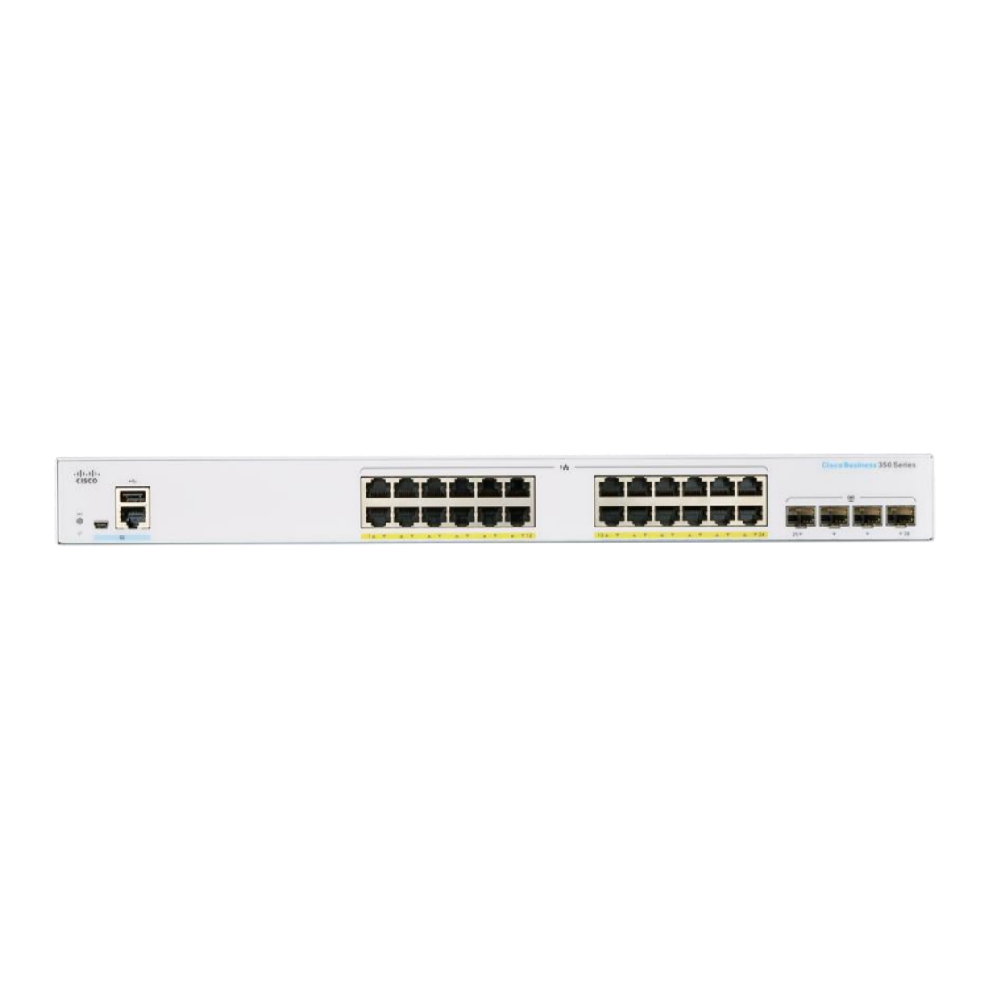 Smart Switch Cisco CBS250-24-porturi GE-4x10G SFP+