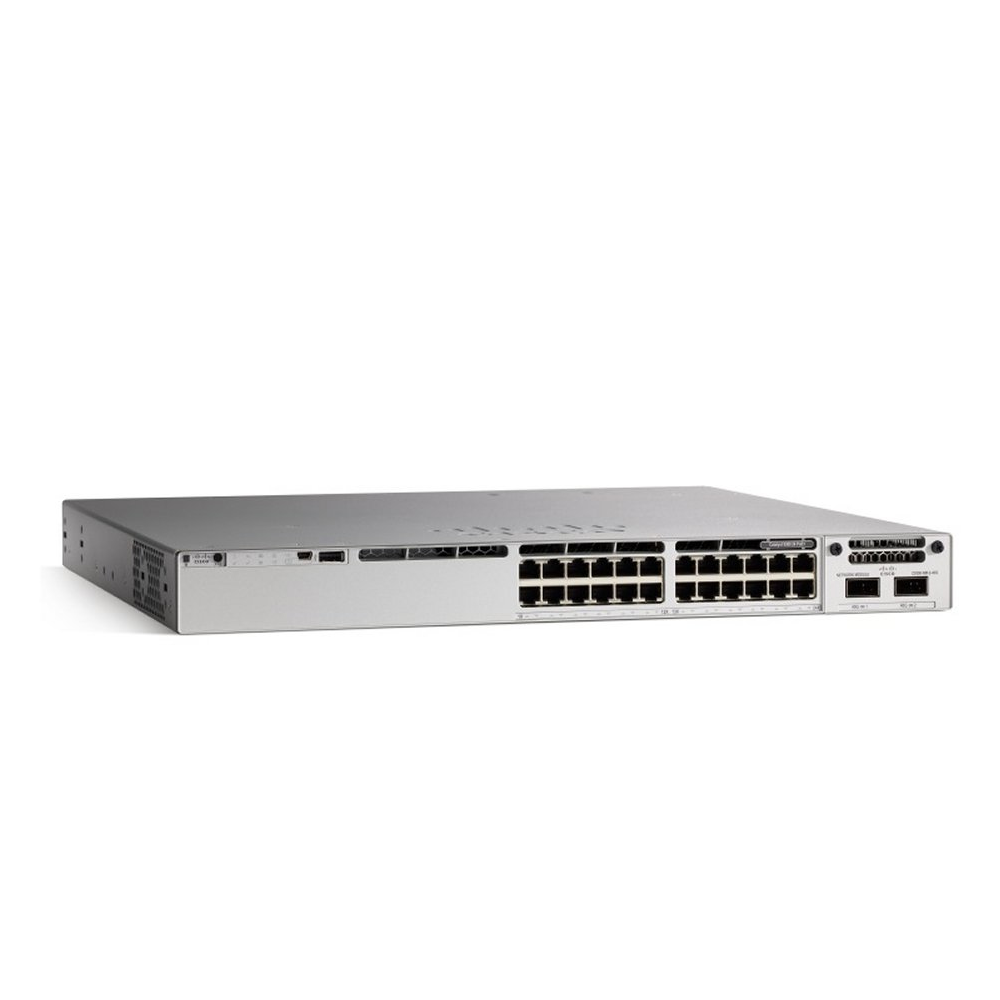 Switch Cisco Catalyst C9300-24T-E, 24 porturi