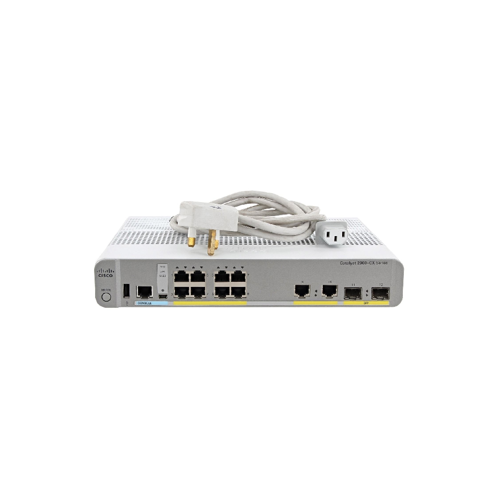 Switch Cisco Catalyst 2960-CX-8 Porturi GibagitE-Lan Base