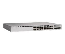Switch Cisco Catalyst C9200L-24P-4G-E, 24 porturi, PoE