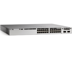 Switch Cisco Catalyst C9300-24P-E, 24 porturi, PoE