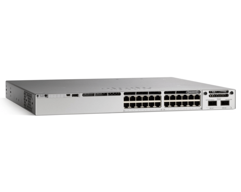 Switch Cisco Catalyst C9300-24P-E, 24 porturi, PoE