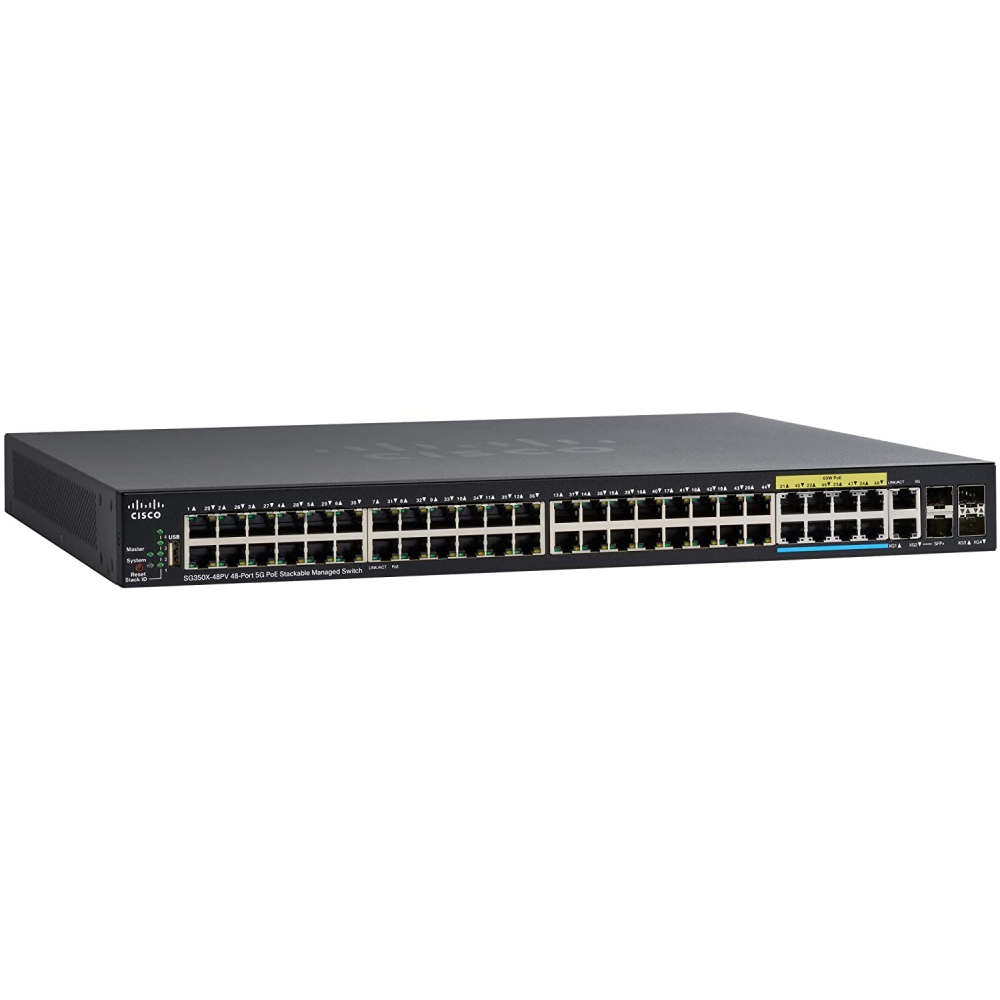 Switch Cisco SG350X-48PV