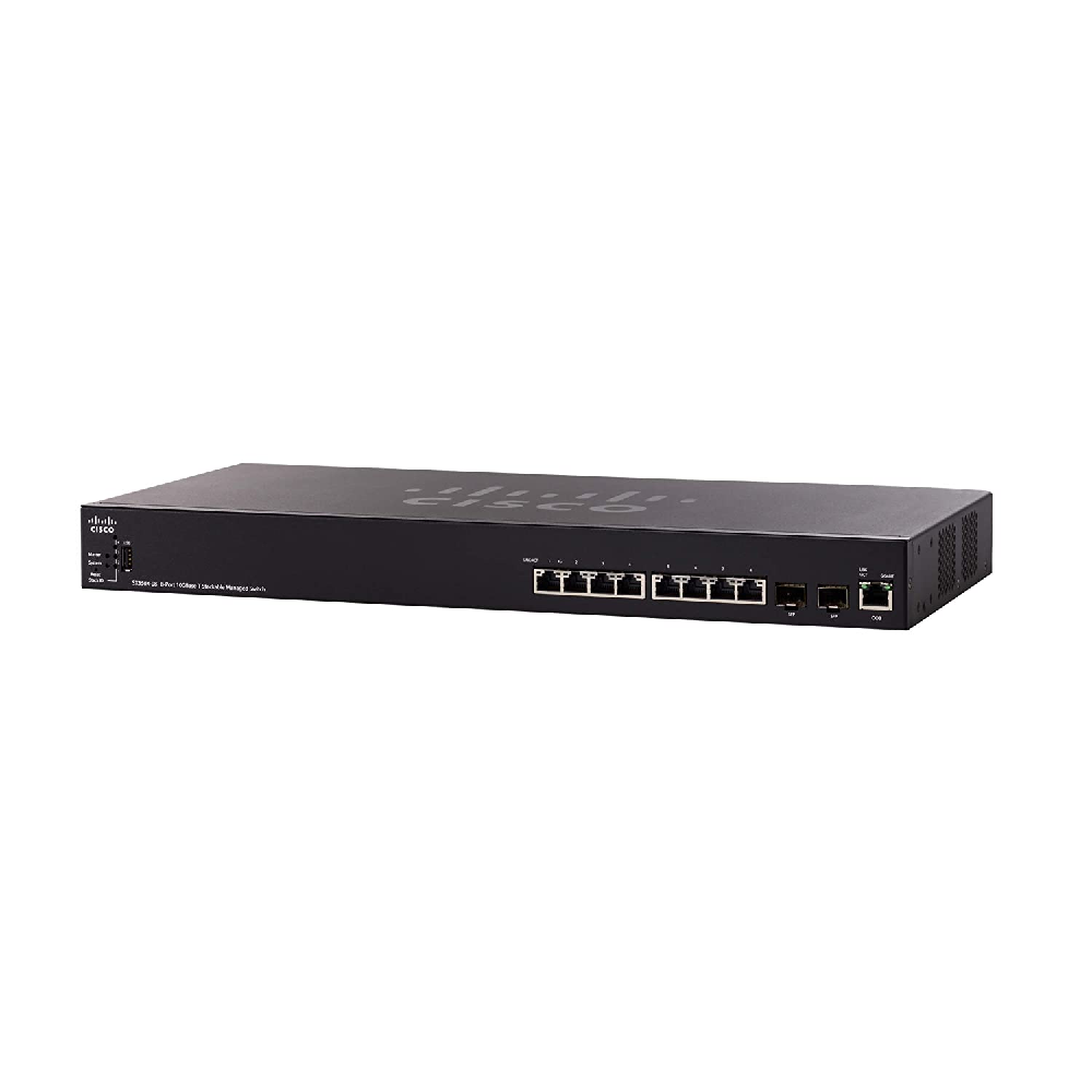 Switch Cisco SX350X-8P-10GBase-T Stackable Managed