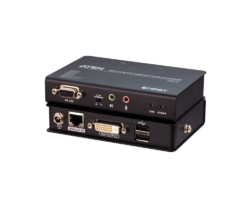 Switch KVMP ATEN, 2 porturi DVI USB 2.0, 2 cabluri DVI-D, 2 porturi Hub audio, CS1762A-AT-G