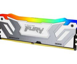 Memorie RAM Kingston FURY Renegade RGB White, 24 GB DDR5,