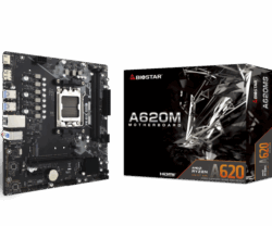 Placa de baza Biostar A620MS, Socket AM5, DDR5, Micro-ATX