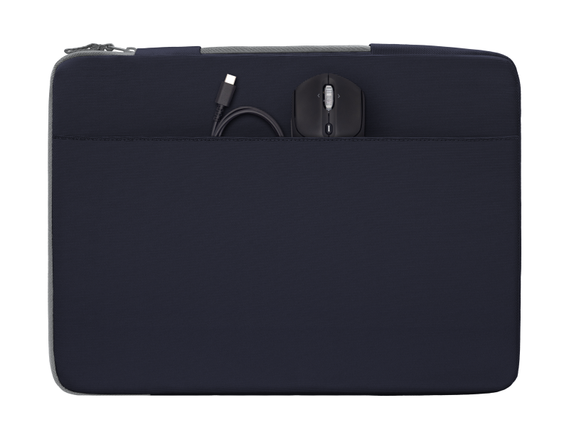 7ab3c26f5e9c79fe423c5f0e750af950.png Geanta laptop HP Protective 15-16-inch Laptop Sleeve, Albastru, 3 ani - imagine 1