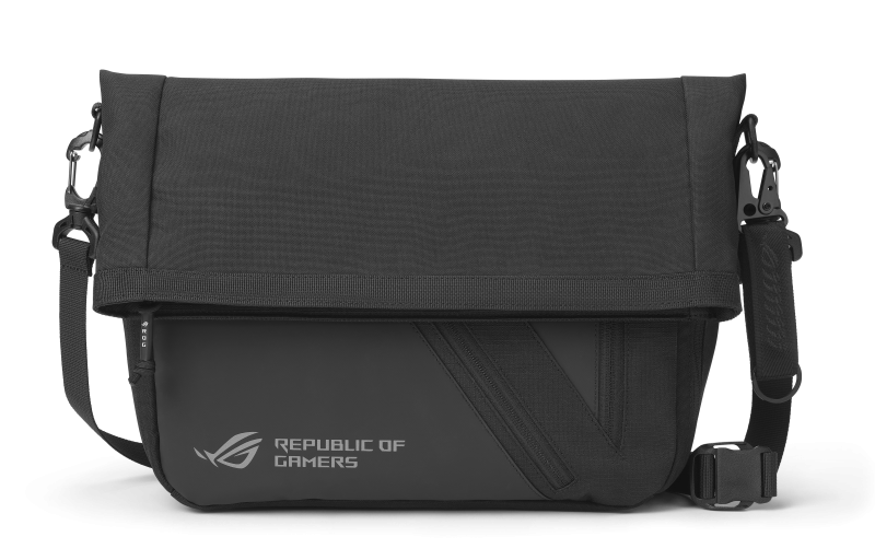 974fdad45754cfef84fc28ea3a593c91.png Geanta laptop ASUS ROG Archer Messenger 14, Negru, 3 ani - imagine 1