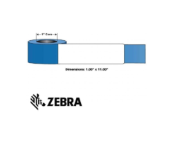 Bratari identificare Zebra Z-Band Direct, 1200 bucati, adulti, albastre