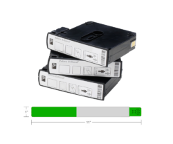 Bratari identificare Zebra Z-Band Direct, 1200 bucati, adulti, verzi