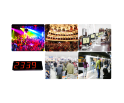 DigiTrafic GO - afisarea gradului de ocupare LED
