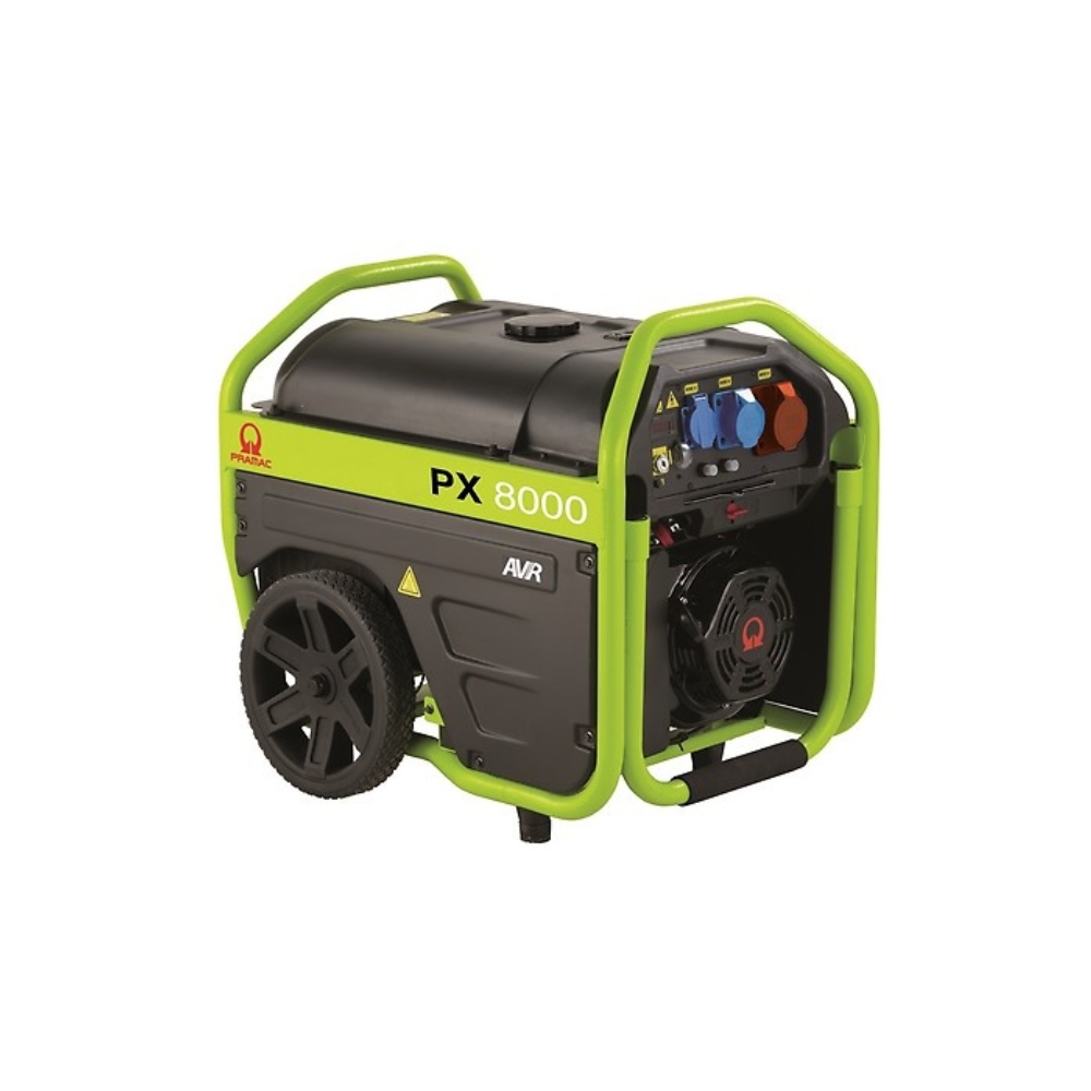 Generator de curent portabil Pramac PX8000, trifazat, AVR, motor Pramac, benzina Generator de curent portabil Pramac PX8000, trifazat, AVR, motor Pramac, benzina