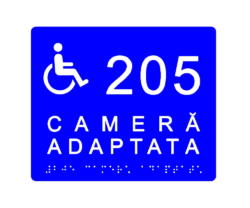 Marcaj tactil nevazatori camera adaptata