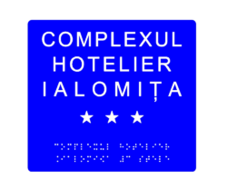 Marcaj tactil nevazatori complex hotelier