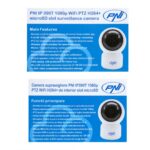 Camera supraveghere video PNI IP390T 1080P cu PTZ WiFi H264+ - imagine 8