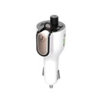 Modulator auto FM Spacer cu casca Bluetooth 5.0, earphone 30mAh,