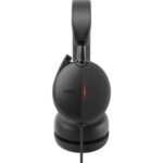 Casti Head-band DELL Pro Plus WH5024, Wired, noise-canceling, Negru - imagine 2