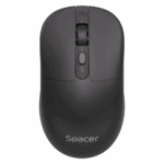 Mouse Wireless SPACER SPMO-WS03-BT, 1600 dpi, Negru