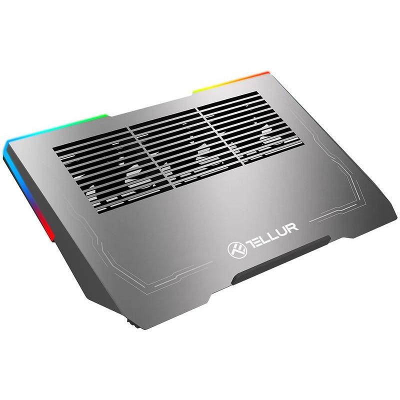 overlay_e353396417c278a52f563d3d7ea84a27.jpg Cooler laptop Tellur Shade, pentru laptpori cu dimensiunea de 17", - imagine 1