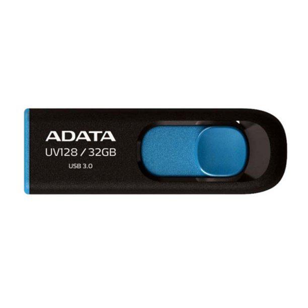overlay_e4f1817a2bd04da69246480709ff38dc.jpeg Memorie USB ADATA DashDrive UV128 32 GB, USB 3.0, Negru - imagine 1