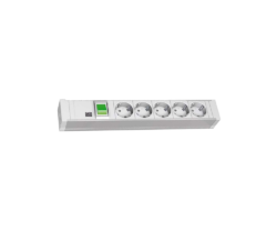 PDU Bachmann 19 inch 1.5U 5 x Schuko, 333.002