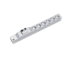 PDU Bachmann 19 inch 1U 6 x Schuko, 333.411