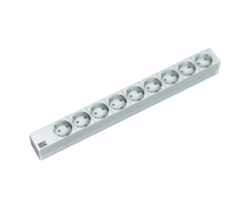 PDU Bachmann 19 inch 1U 9 x Schuko, 333.401
