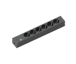 Prelungitor Bachmann Connect Line 420.0018, 6 x Schuko, cordon 2 m