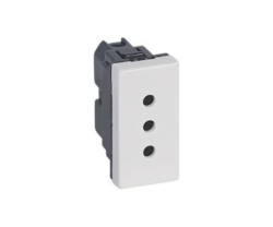 Priza 2P+T Legrand Mosaic 077510, 10 A