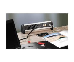 Priza modulara incorporabila in birou Bachmann Desk 1 - 4 module