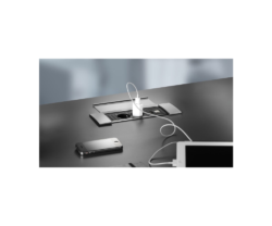 Priza modulara incorporabila in birou Bachmann PFCover8 - 3 module