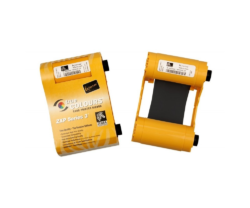 Ribon monocrom Zebra ZXP3, Eco-Friendly, negru