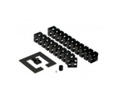 Sistem mascare cablu vertical Bachmann Quadro 930.016, negru