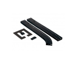 Sistem mascare cablu vertical set Bachmann Flex II 930.022, negru