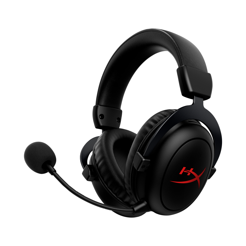 d0d35b6d39513755ab7e496560563a3b.png Casti Gaming Head-band HyperX Cloud II Core, Wireless/Wired, Negru - imagine 1